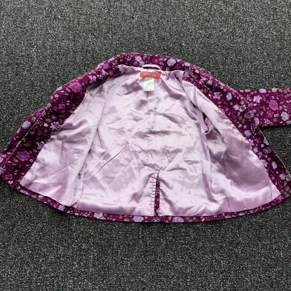Gymboree corduroy floral